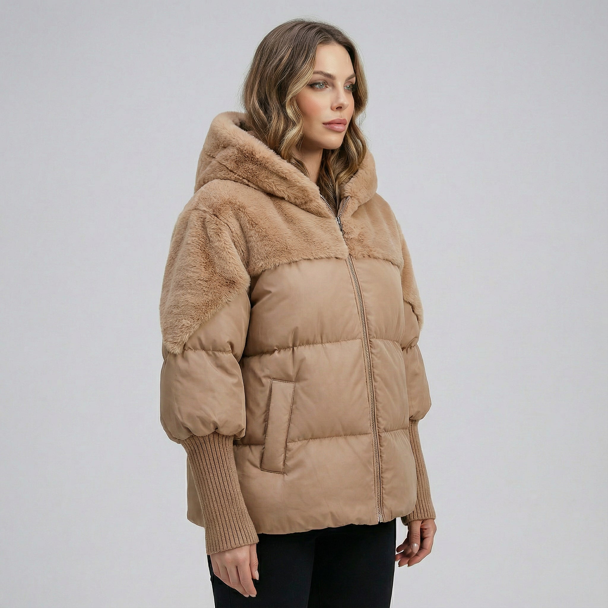 MARCELINA™ | Chaqueta de plumas elegante