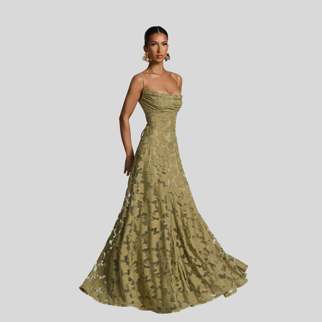 CLARA LEÓN™ | Elegante vestido largo