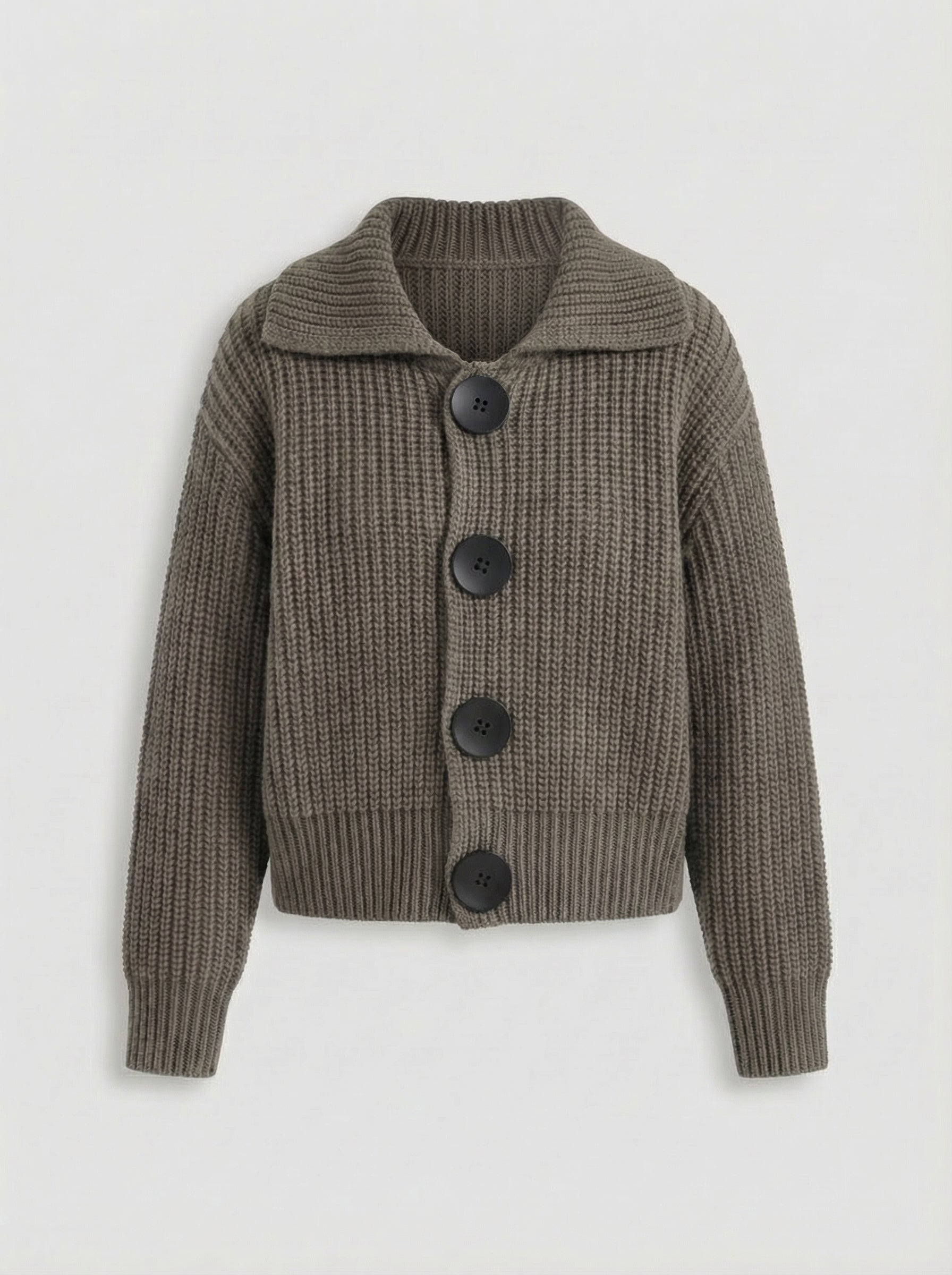 The Valenza | Cardigan Button-Front Knit