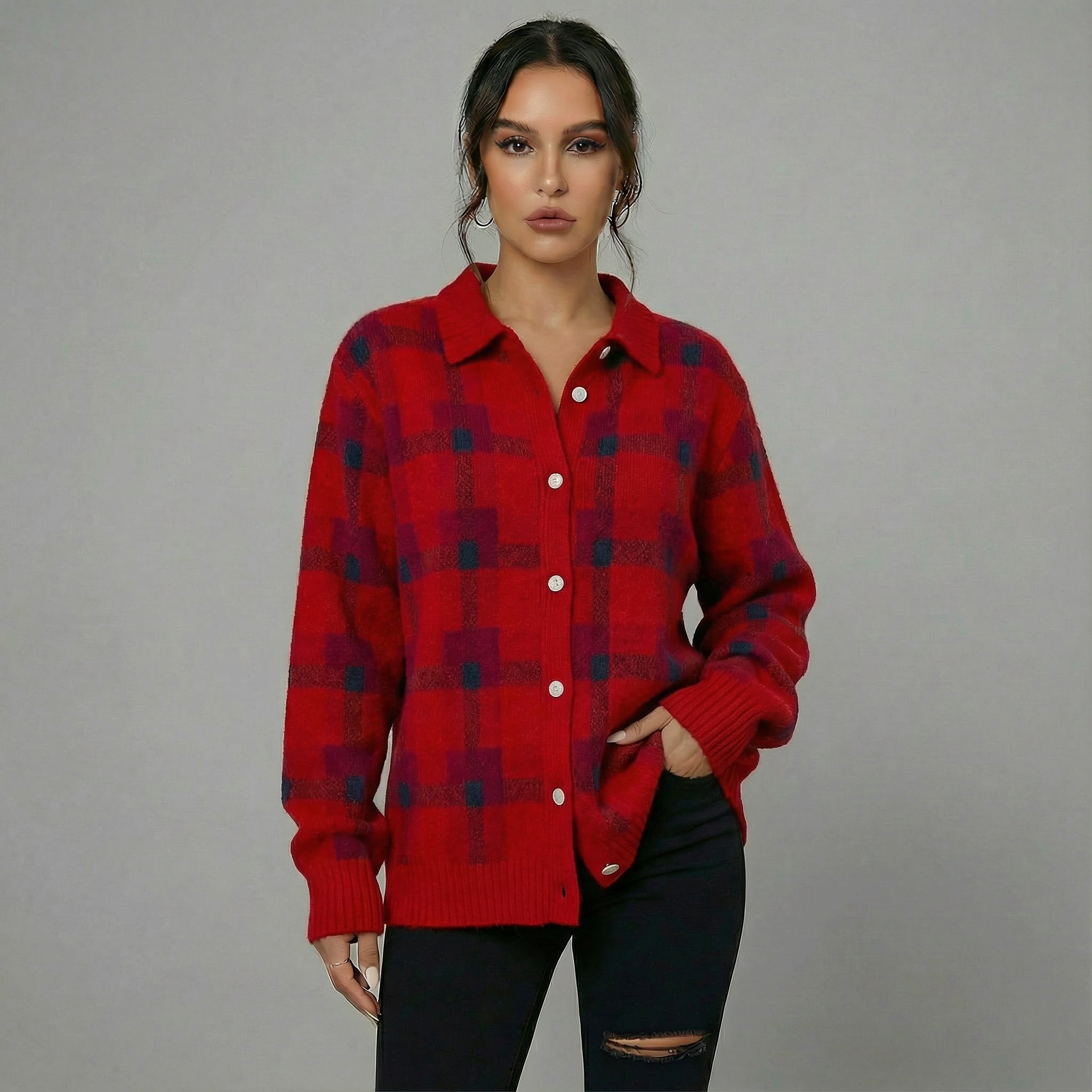 LEANDRA™| Cárdigan lungo elegante