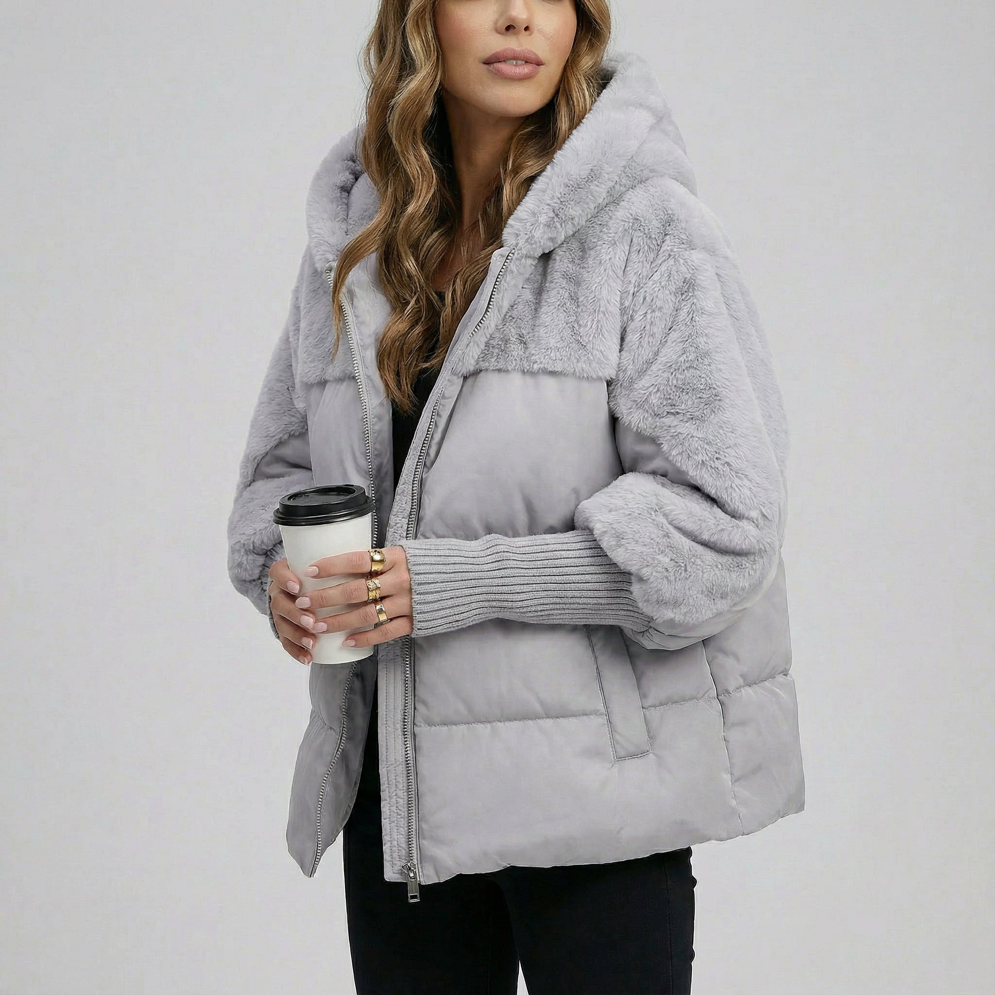 MARCELINA™ | Chaqueta de plumas elegante