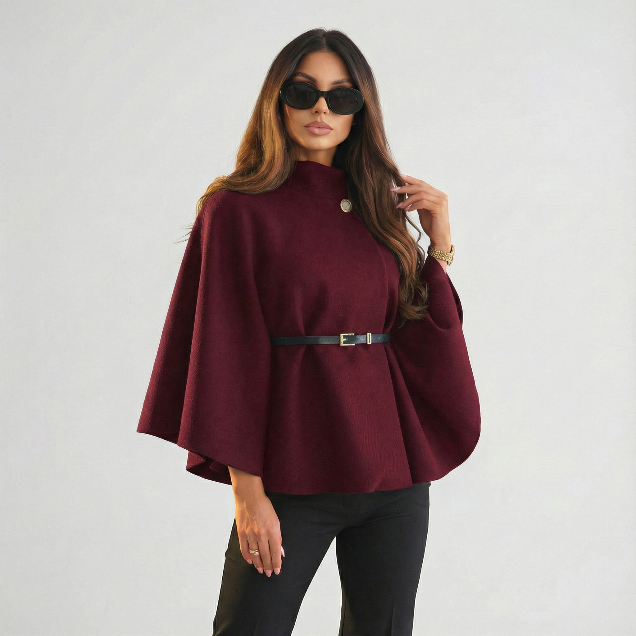 ANNALENA™ | Abrigo con cinturón