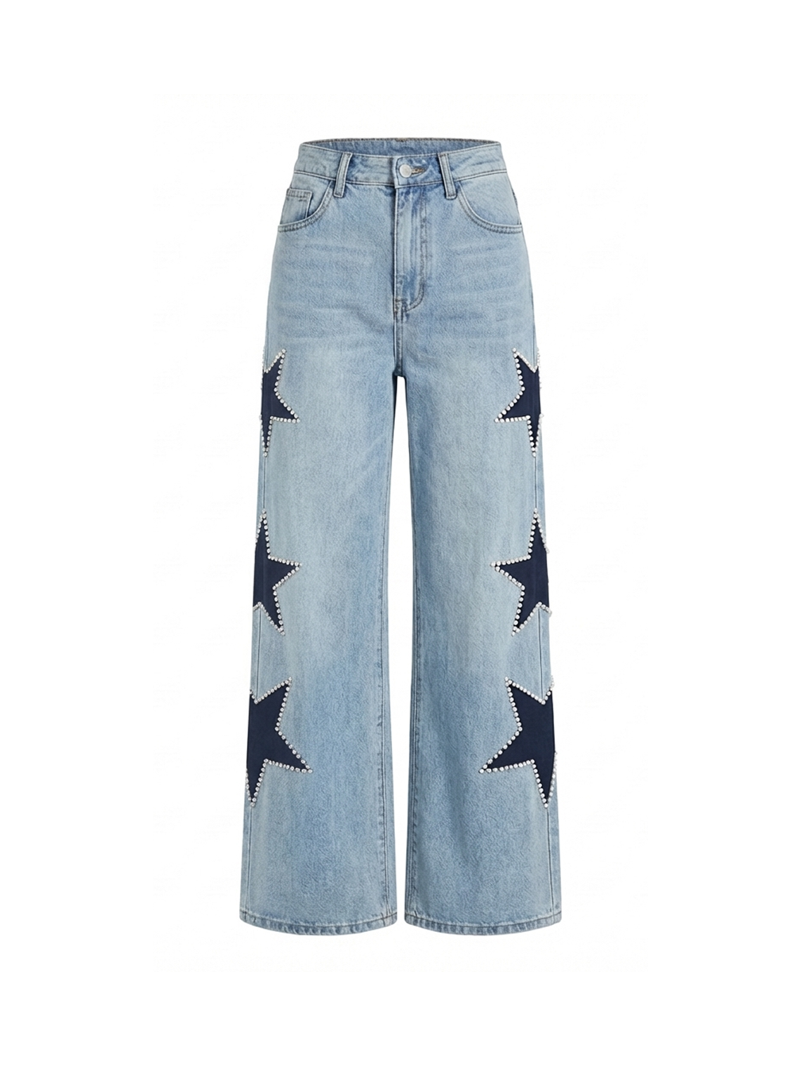 Star Wide-Leg Jeans | Limited Edition
