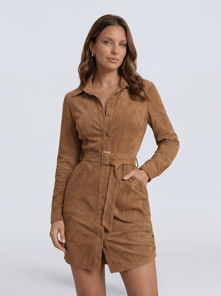 The Pia | Long-Sleeve Midi Dress