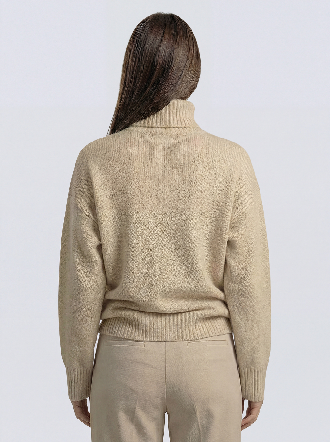 The Aura | Suéter Ribbed Turtleneck Knit