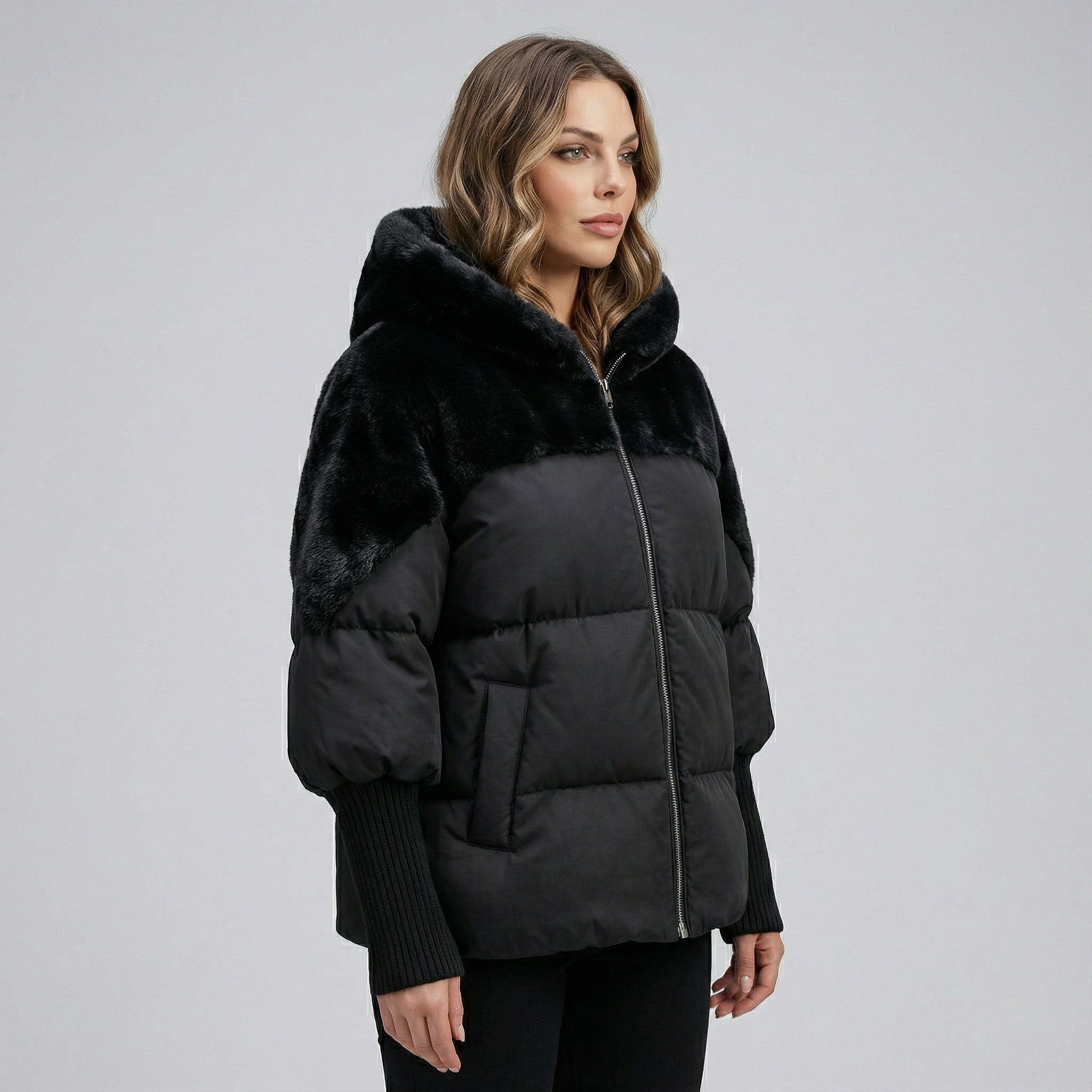 MARCELINA™ | Chaqueta de plumas elegante