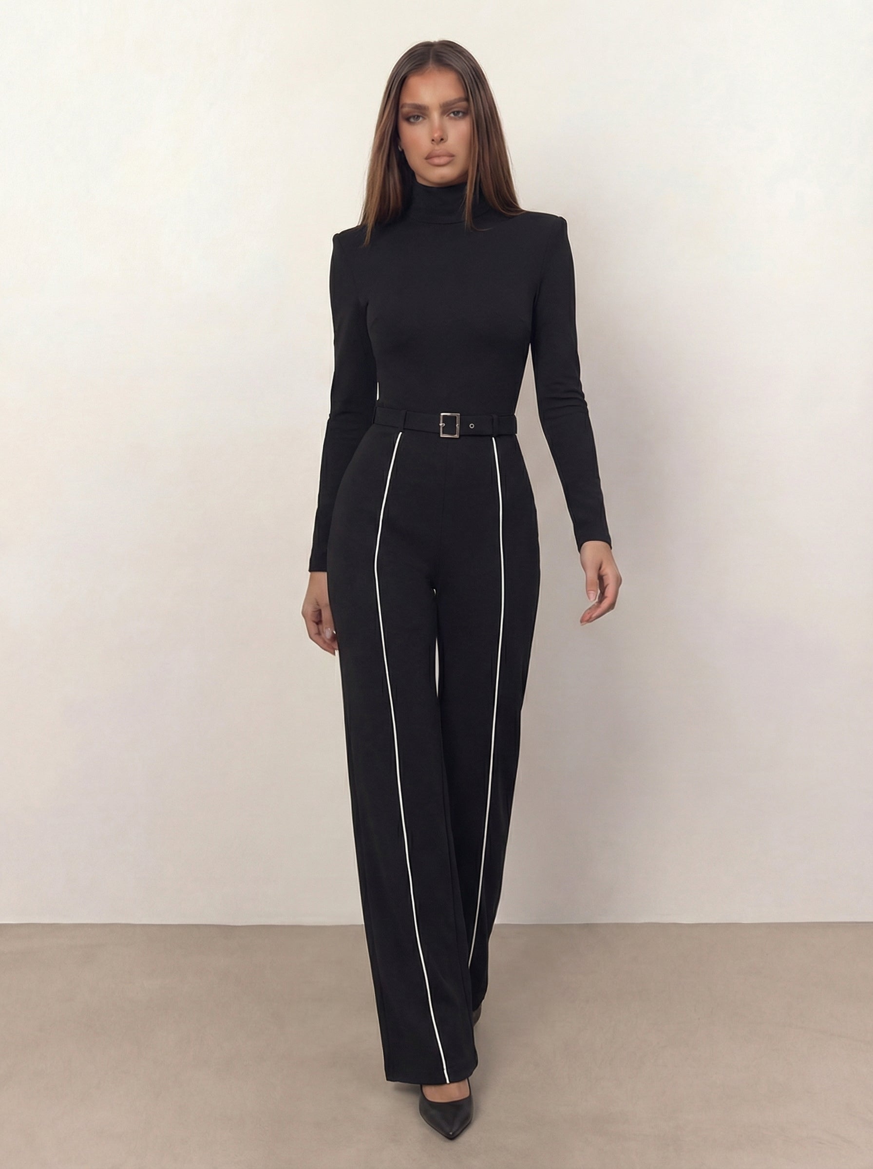 The Signature | Turtleneck & Wide-Leg Set