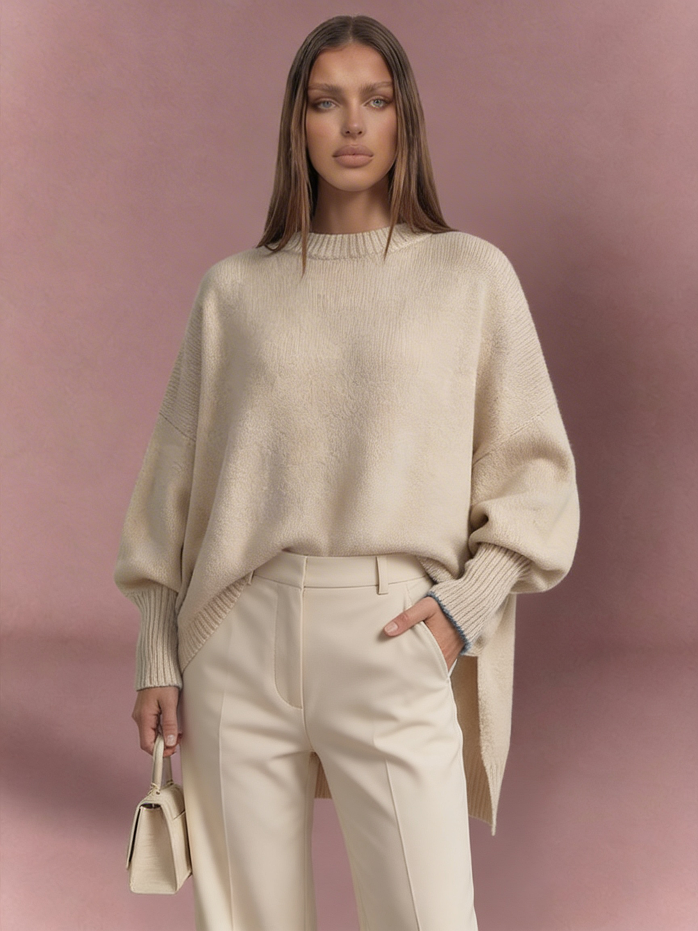 The Aureline | Oversize Premium Suéter