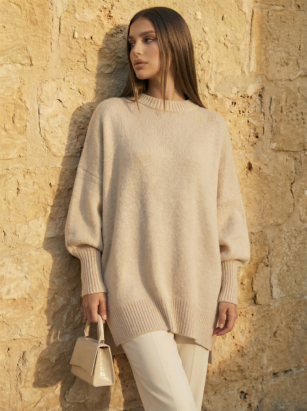 The Aureline | Oversize Premium Suéter