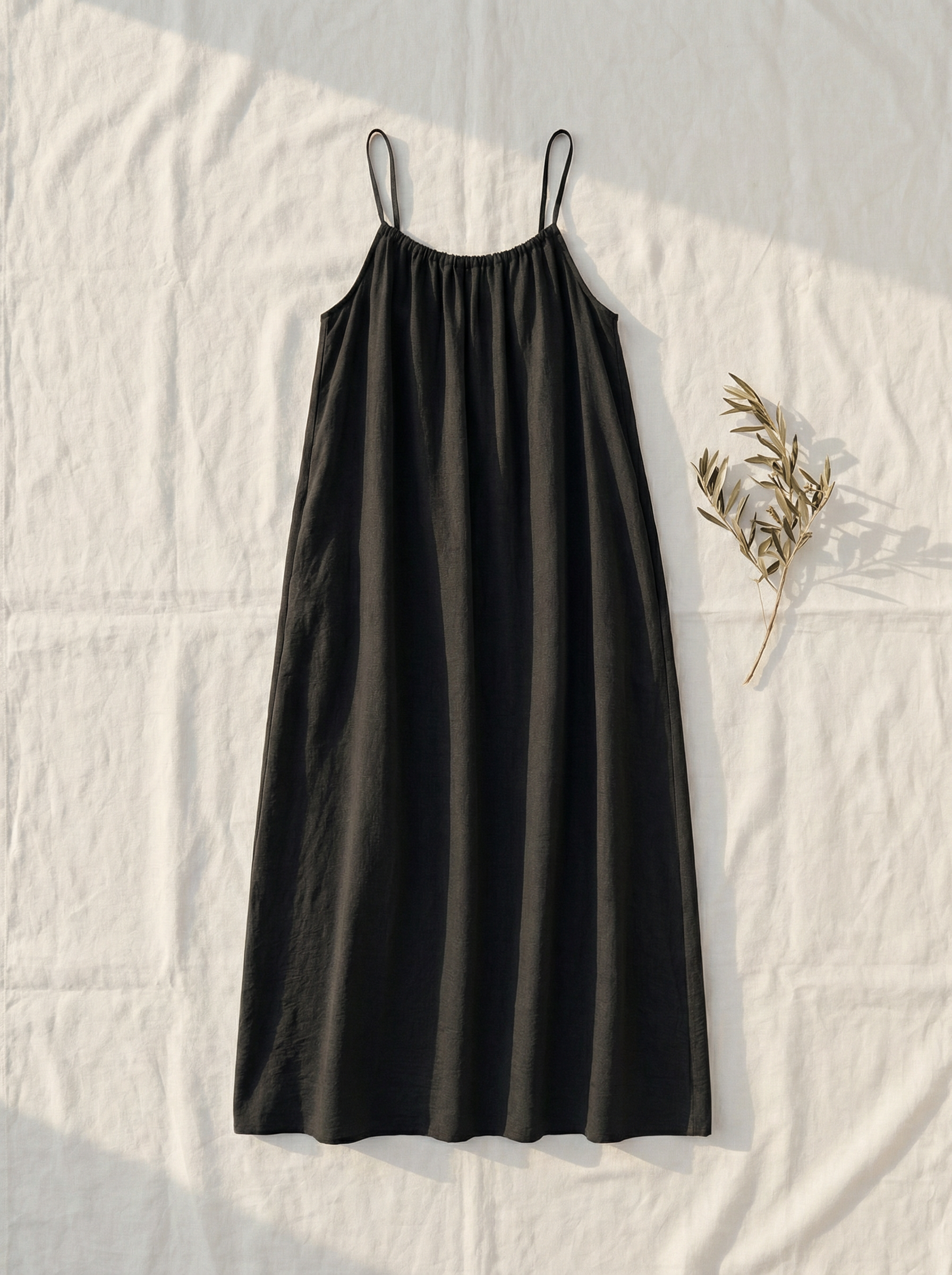 The Casa | Vestido largo de lino