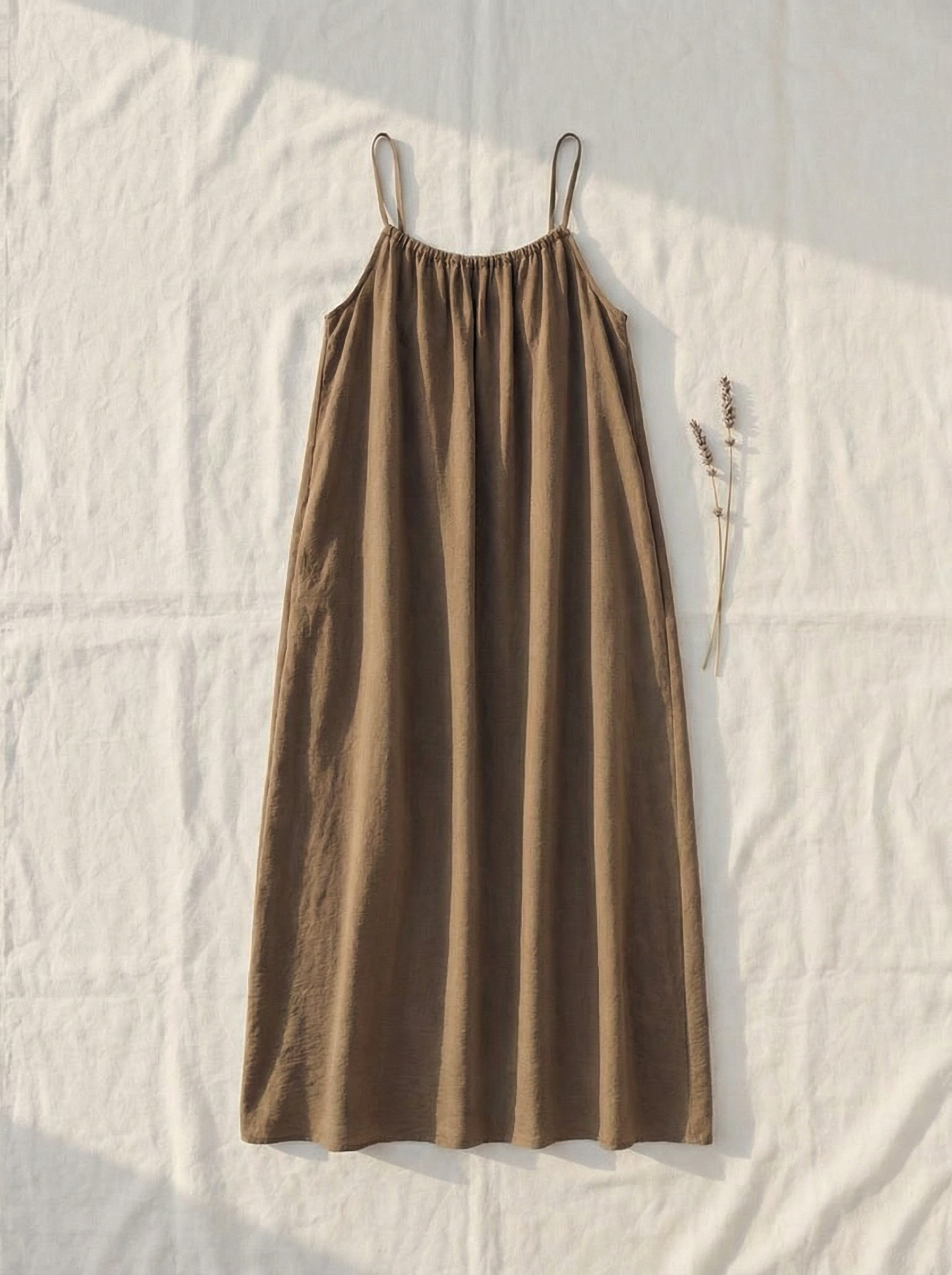 The Casa | Vestido largo de lino