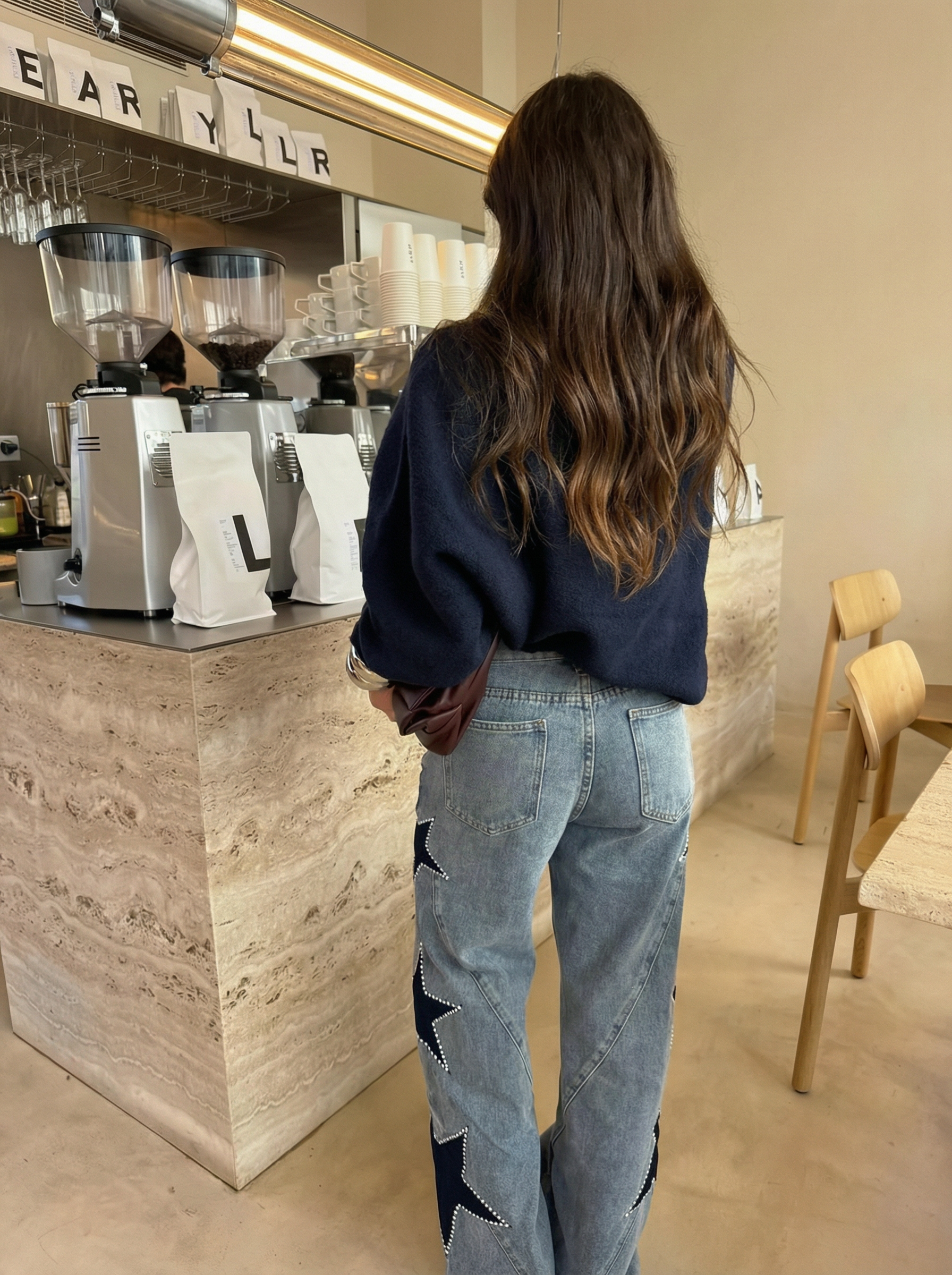 Star Wide-Leg Jeans | Limited Edition