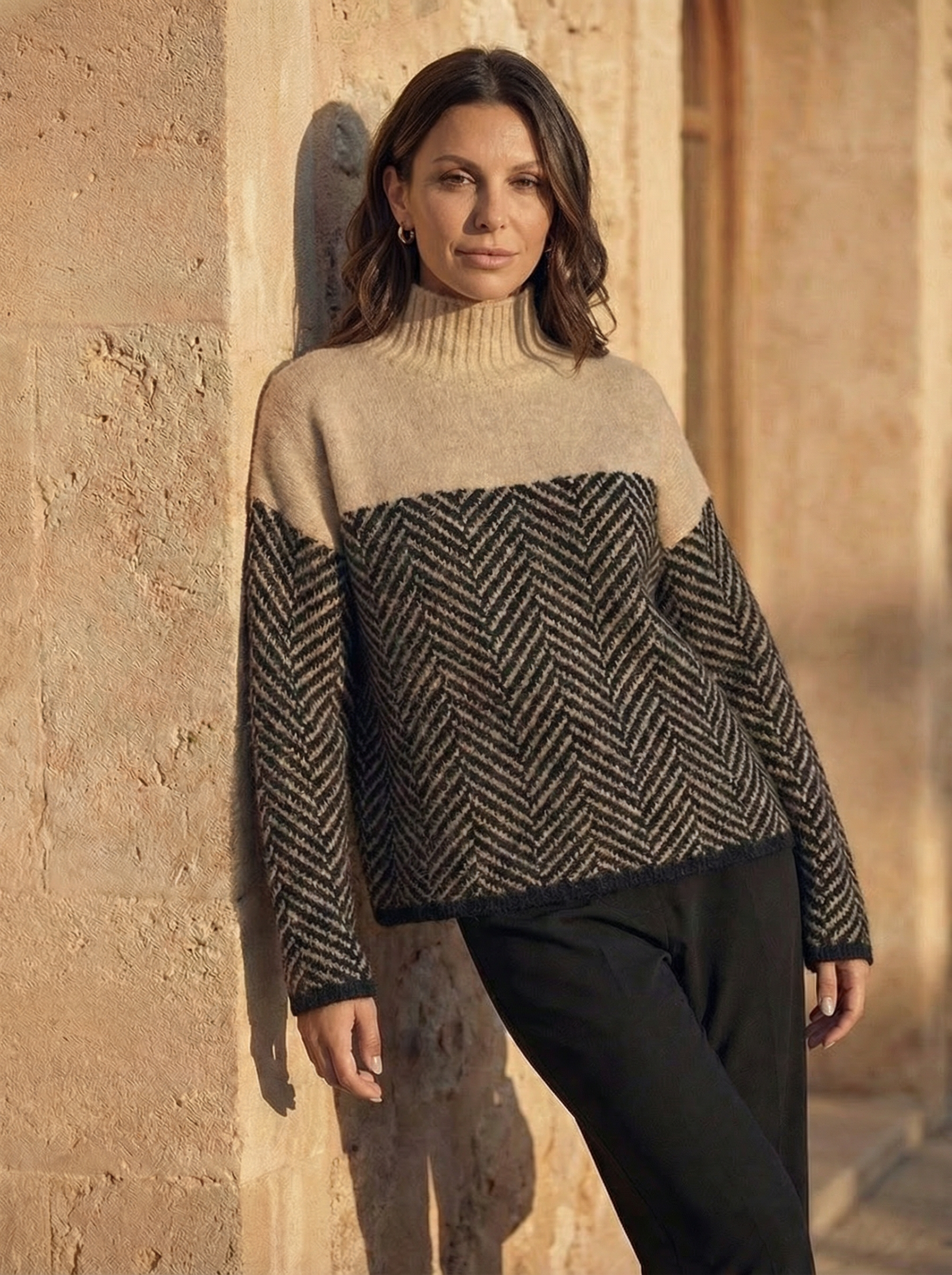 The Mila | Soft-Touch Knit Suéter