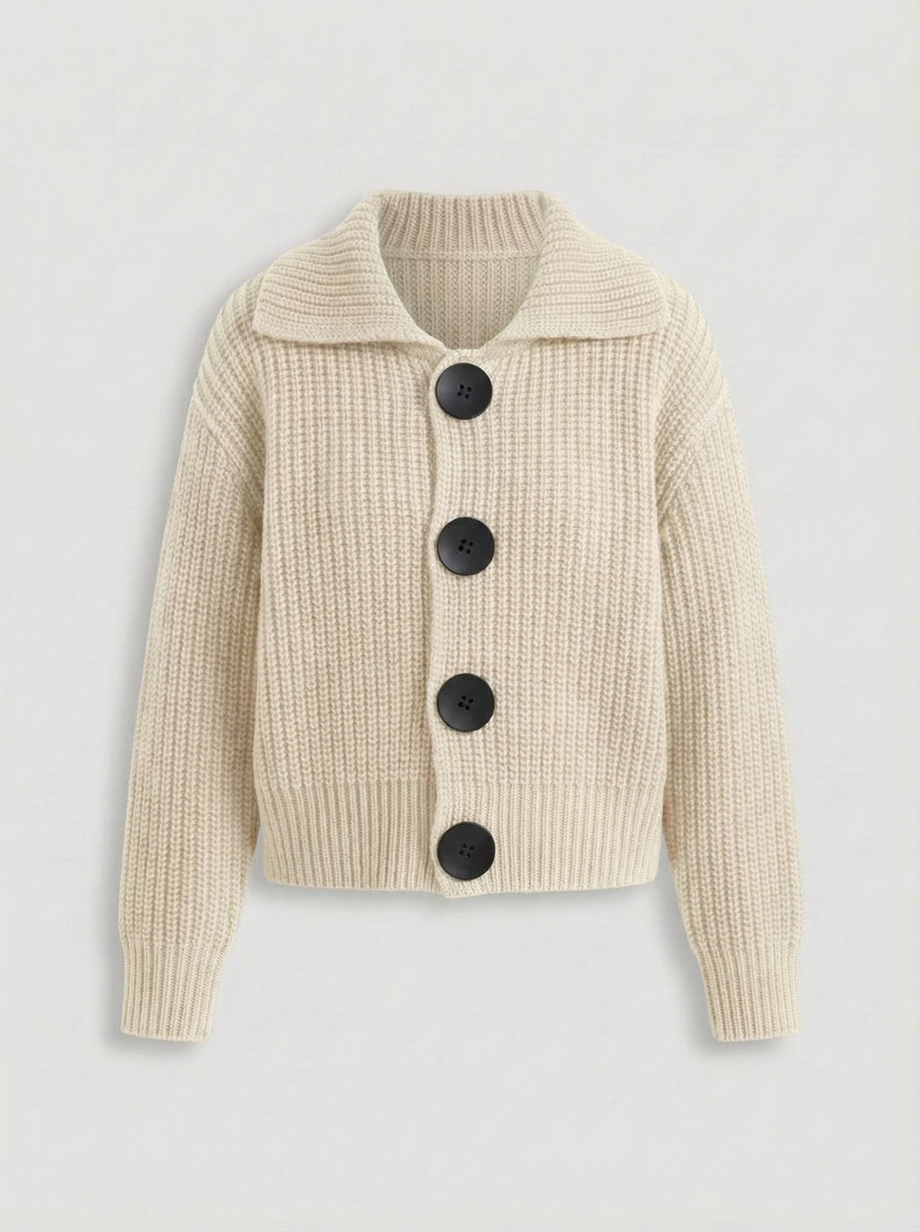 The Valenza | Cardigan Button-Front Knit