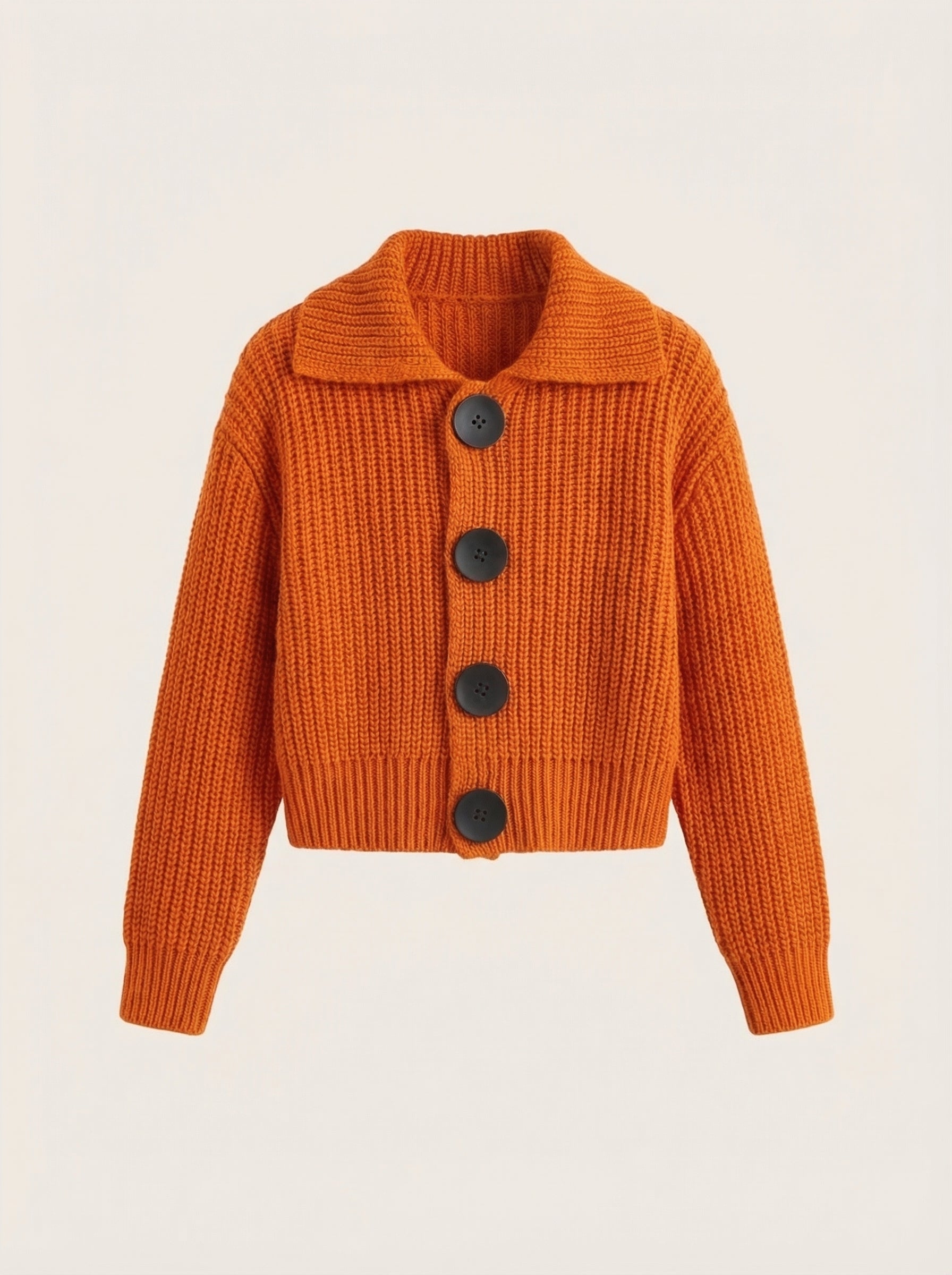 The Valenza | Cardigan Button-Front Knit
